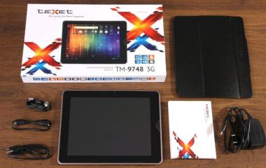 Обзор планшетного ПК Texet TM-9748 3G Обзор планшетного ПК Texet TM-9748 3G