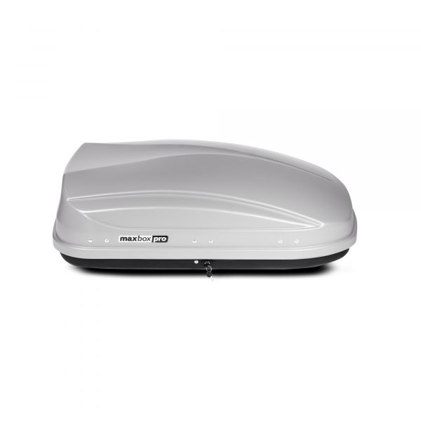 Автобокс MaxBox PRO 430 (малый) серый 136*96*42 см двустороннее открывание (багажный бокс на крышу)