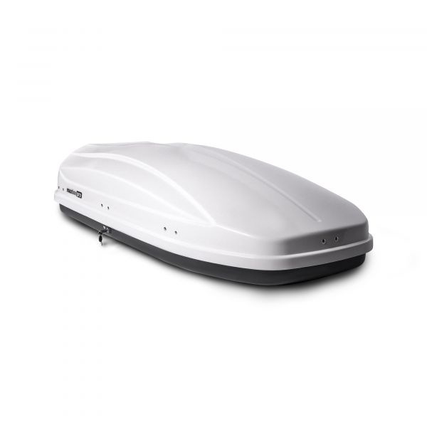 Автобокс MaxBox PRO 460 (средний) белый 175*84*42 см двустороннее открывание
