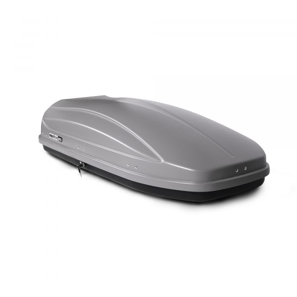 Автобокс MaxBox PRO 460 (средний) серый 175*84*42 см двустороннее открывание (багажный бокс на крышу)