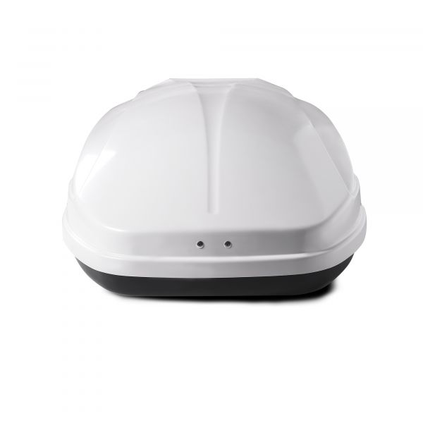 Автобокс MaxBox PRO 460 (средний) белый глянцевый 175*84*42 см двустороннее открывание (багажный бокс на крышу)