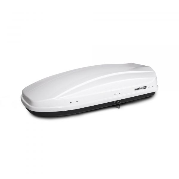 Автобокс MaxBox PRO 460 (средний) белый 175*84*42 см двустороннее открывание