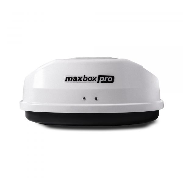 Автобокс MaxBox PRO 460 (средний) белый "песок" 175*84*42 см двустороннее открывание