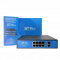 8-канальный коммутатор до 90Вт (PoE++) ST-S813POE (2M/150W/АB/2BT) PRO