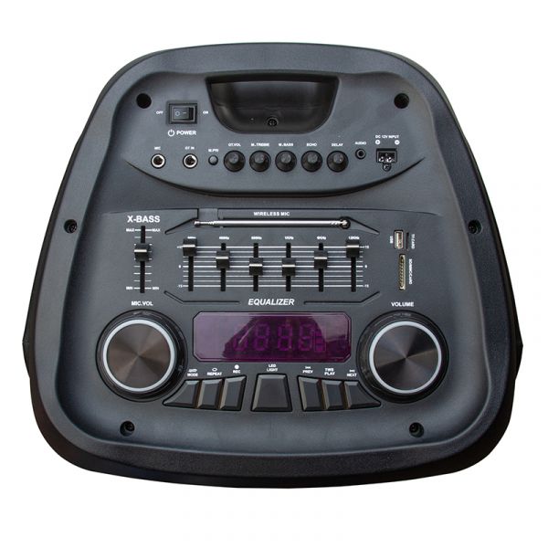 Акустическая система Eltronic 20-56 FireBox 1500 12" с TWS и двумя микрофонами