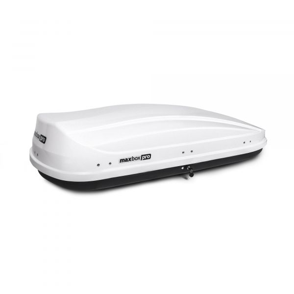 Автобокс MaxBox PRO 460 (средний) белый 175*84*42 см двустороннее открывание