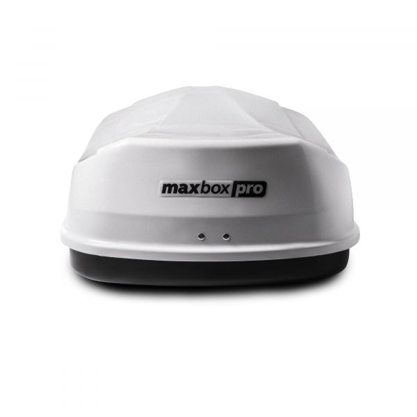 Автобокс MaxBox PRO 520 (большой) белый "песок" 196*80*43 см двустороннее открывание