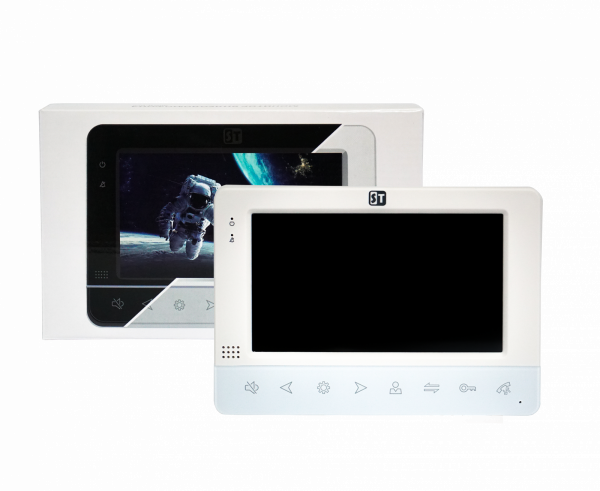 Монитор видеодомофона ST-M101/7 (S/SD) с записью (белый)