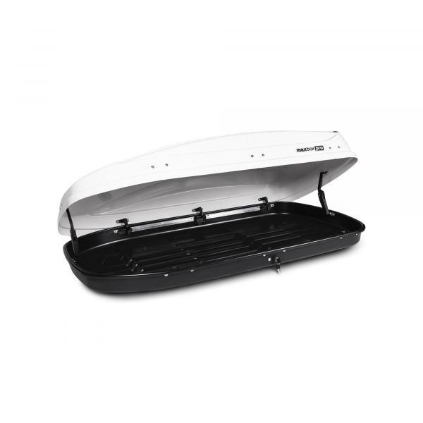 Автобокс MaxBox PRO 460 (средний) белый 175*84*42 см двустороннее открывание