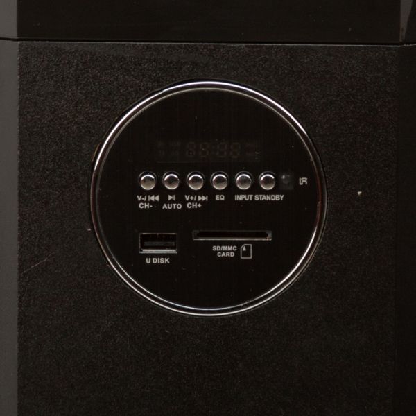 Акустическая система из двух колонок Eltronic 20-82 Home Sound Black 8" 100W МДФ