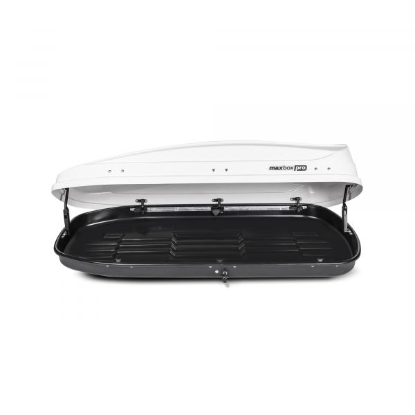 Автобокс MaxBox PRO 460 (средний) белый 175*84*42 см двустороннее открывание