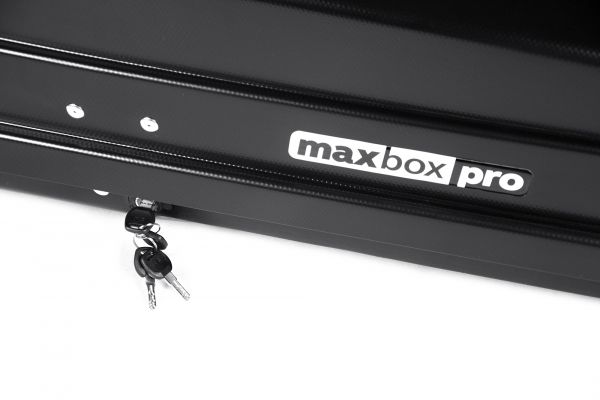 Автобокс MaxBox PRO 460 (средний) карбон черный