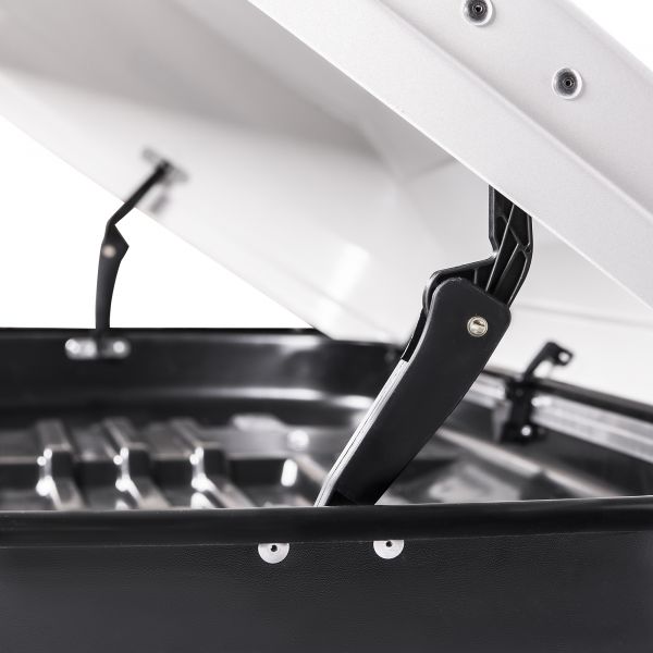 Автобокс MaxBox PRO 460 (средний) белый 175*84*42 см двустороннее открывание