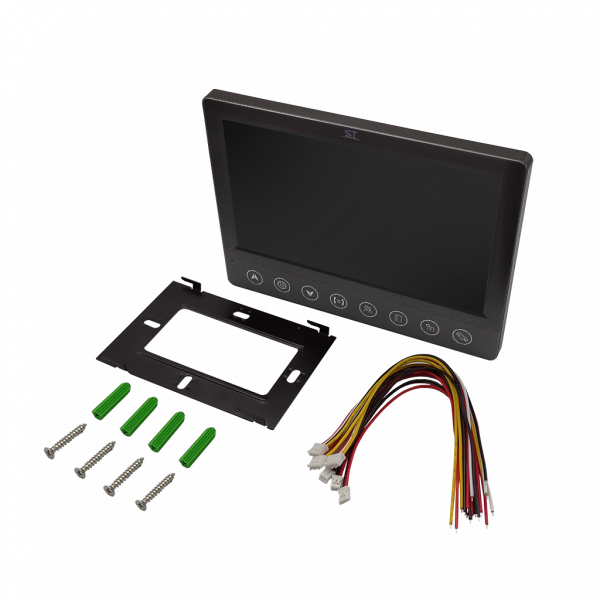 Монитор видеодомофона ST-M102/7 (S) черный