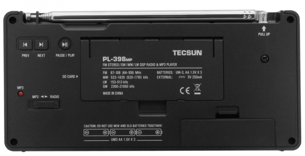 Радиоприемник Tecsun Pl-398 MP