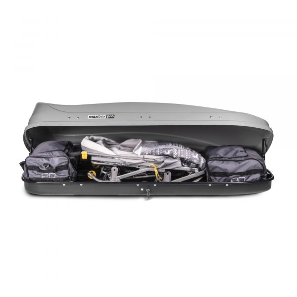 Автобокс MaxBox PRO 520 (большой) серый