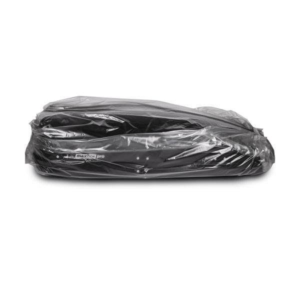Автобокс MaxBox PRO 460 (средний) черный 175*84*42 см двустороннее открывание (багажный бокс на крышу)