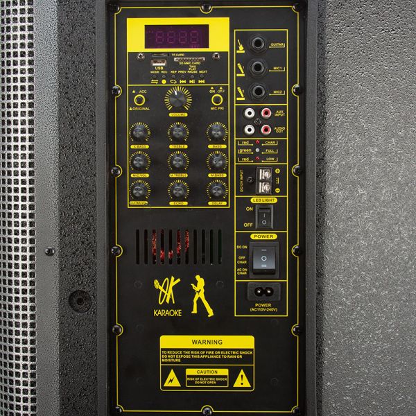 Акустическая система Eltronic 20-36 12" Professional Box 1500 с беспроводными микрофонами