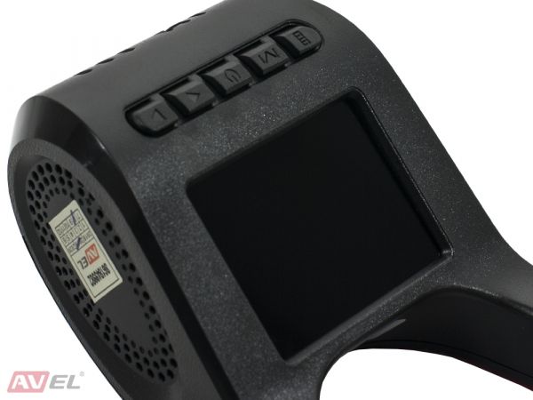 Универсальный автомобильный Ultra HD видеорегистратор AVS400DVR (#120) с монитором и GPS
