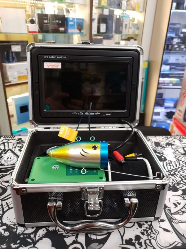 Подводная камера для рыбалки Кейс 15 ИК+LED (без записи)