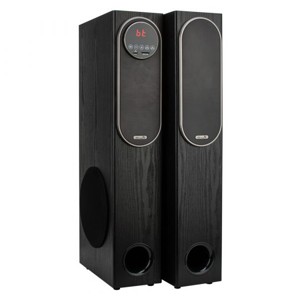 Акустическая система из двух колонок Eltronic 30-33 Home Sound Black 100Вт МДФ