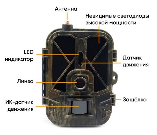 Фотоловушка Suntek HC-940 Pro Li 4G с АКБ и приложением