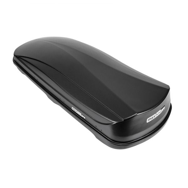 Усиленный автобокс MaxBox PRO 700 (XL) черный 226*91*46см двустороннее открывание (багажный бокс на крышу) черный