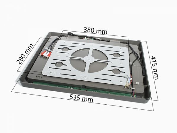 Потолочный монитор 20,1" со встроенным медиаплеером AVS2020MPP (серый)