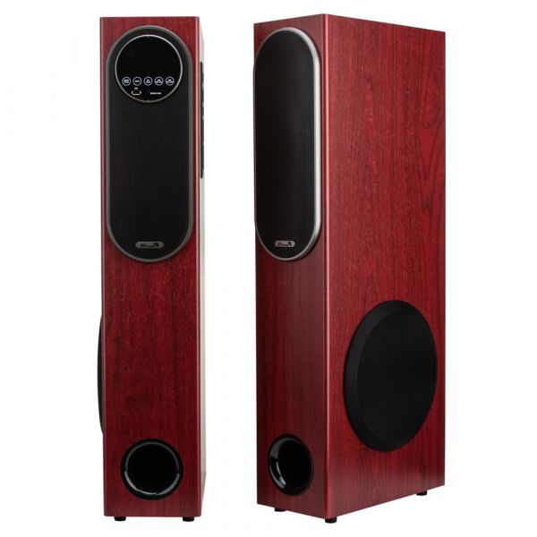 Акустическая система из двух колонок Eltronic 30-33 Home Sound Red 100Вт МДФ