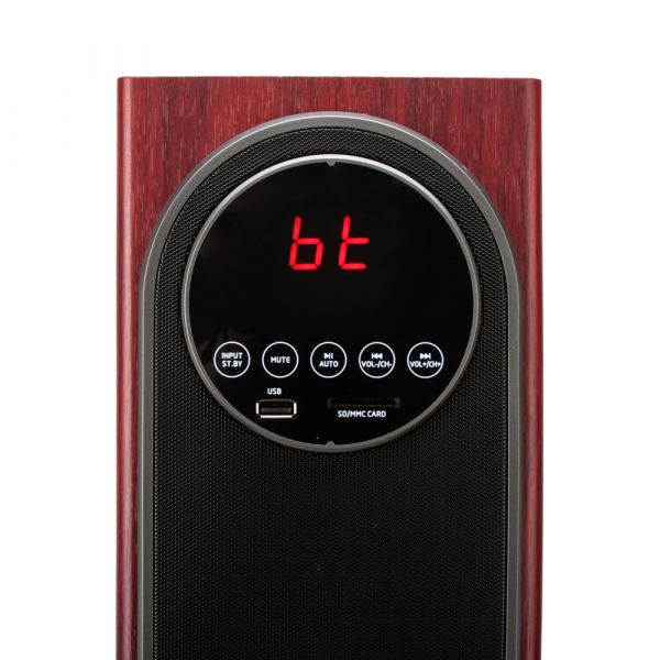 Акустическая система из двух колонок Eltronic 30-33 Home Sound Red 100Вт МДФ