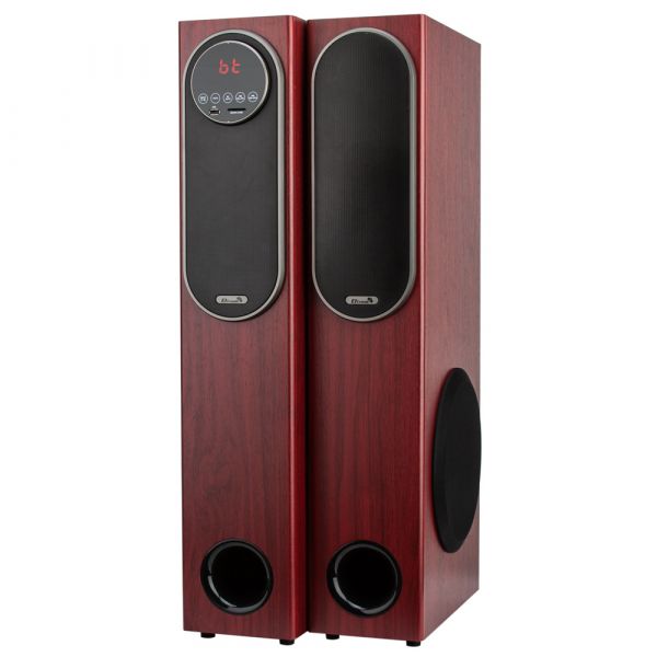 Акустическая система из двух колонок Eltronic 30-33 Home Sound Red 100Вт МДФ