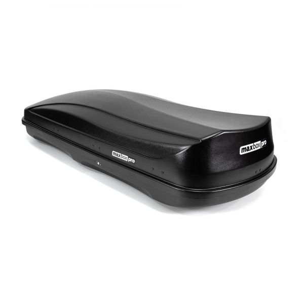 Усиленный автобокс MaxBox PRO 700 (XL) черный 226*91*46см двустороннее открывание (багажный бокс на крышу) черный