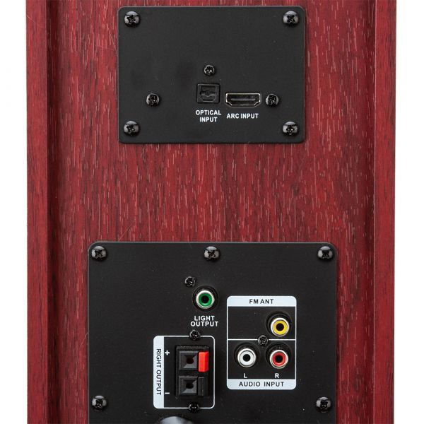 Акустическая система из двух колонок Eltronic 30-36 Home Sound Red 100Вт МДФ