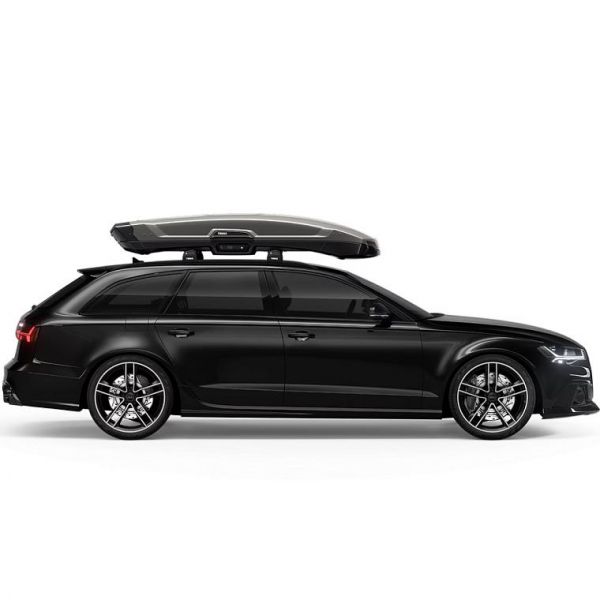 Автобокс THULE Vector Alpine 380л (титановый матовый)