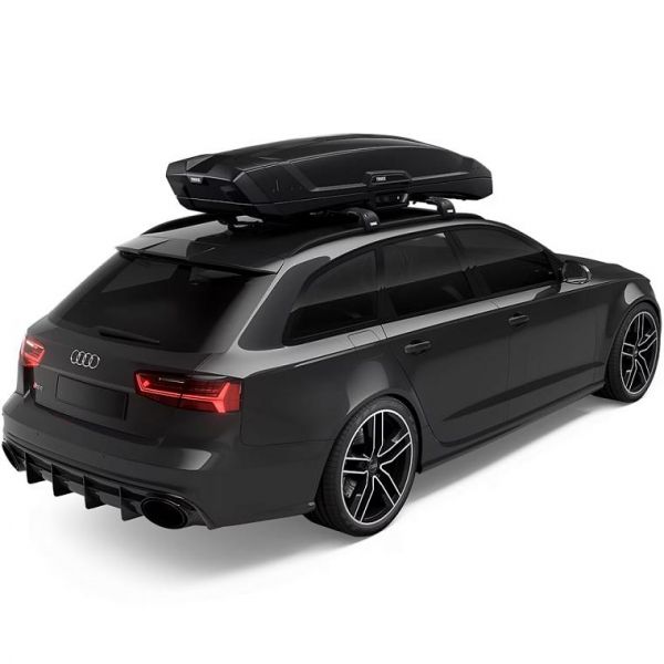 Автобокс THULE Vector L 430л (чёрный металлик)