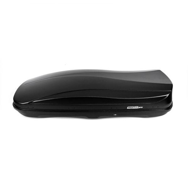 Усиленный автобокс MaxBox PRO 700 (XL) черный 226*91*46см двустороннее открывание (багажный бокс на крышу) черный