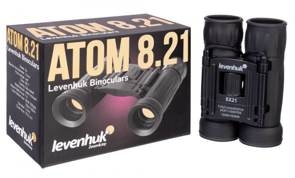 Бинокль Levenhuk Atom 8x21