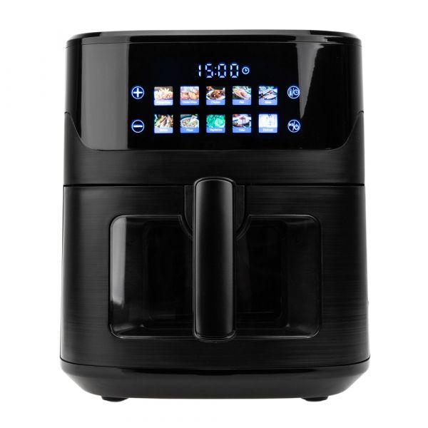 Аэрогриль Eltronic 777-02 черный (6.3 литра 1600W)