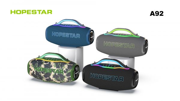 Портативная колонка Hopestar A92 750Вт с микрофоном