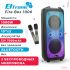 Акустическая колонка Eltronic 20-62 FIRE BOX 1000 2x10" с TWS и 2 микрофонами