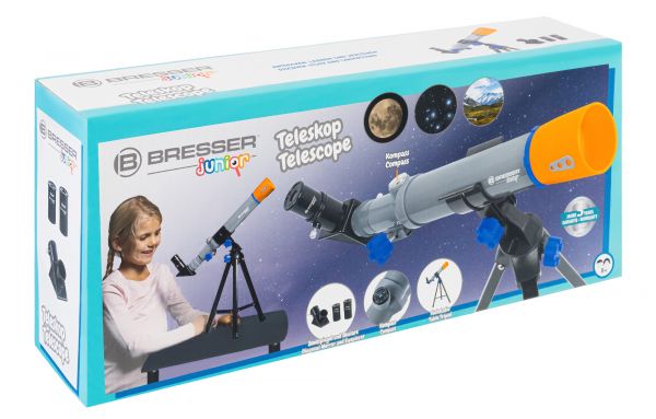 Детский рефрактор телескоп Bresser Junior 40/400 AZ