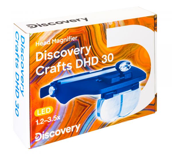 Лупа налобная Levenhuk Discovery Crafts DHD 30