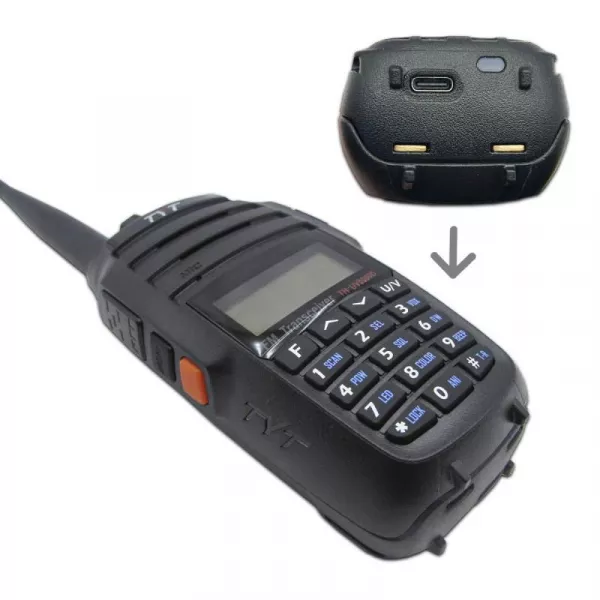 Рация TYT TH-UV8000D USB-Type-C