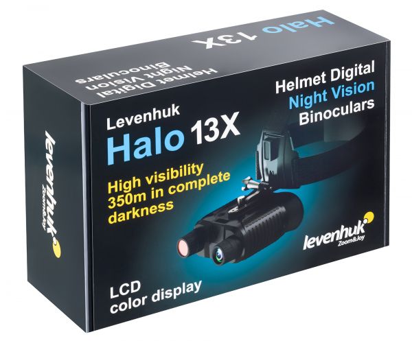 Бинокль цифровой ночного видения Levenhuk Halo 13X Helmet (с креплением на голову)