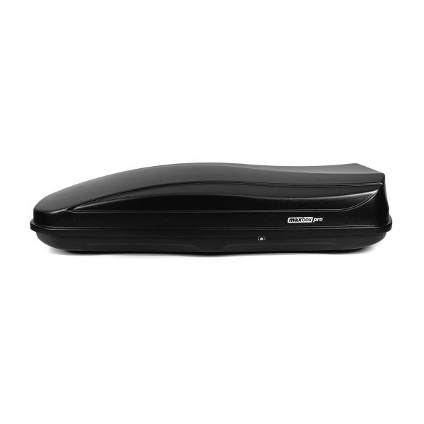 Усиленный автобокс MaxBox PRO 700 (XL) черный 226*91*46см двустороннее открывание (багажный бокс на крышу) черный
