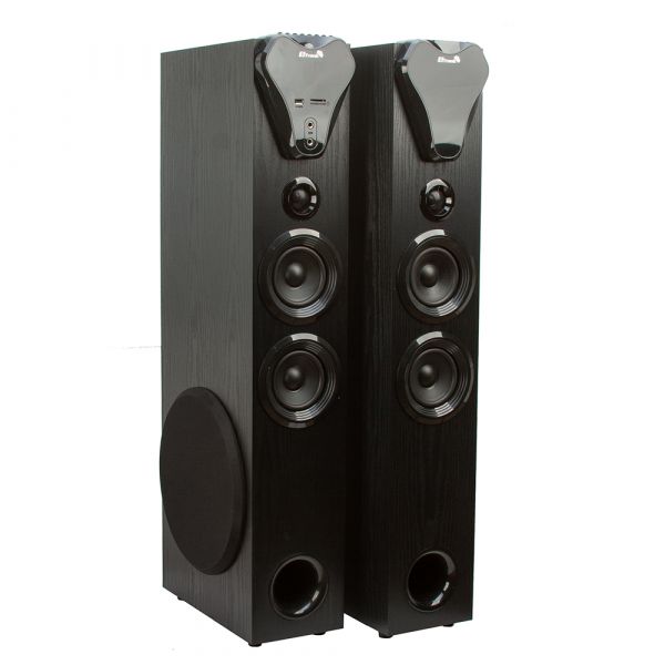 Акустическая система из двух колонок Eltronic 20-80 Home Sound Black 10" 200W МДФ