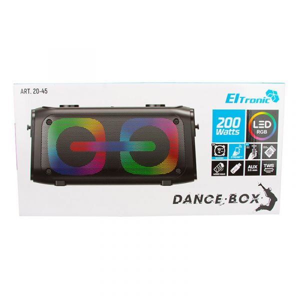 Колонка Eltronic 20-45 DANCE BOX 200 2шт/4" с TWS