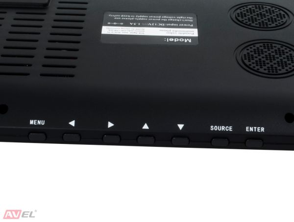 Портативный телевизор 9" DVB-T2 AVS090PT