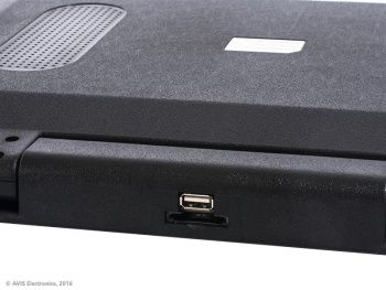 Потолочный автомобильный монитор AVIS AVS115 15.6" Черный