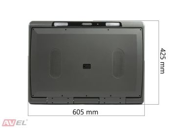 Потолочный монитор 23,6" со встроенным Full HD медиаплеером AVS2230MPP (серый)